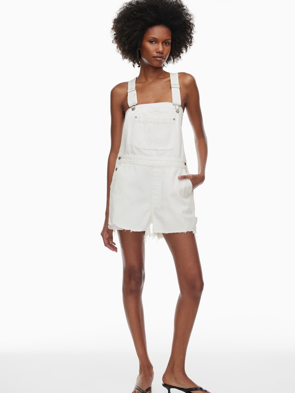 Aritzia Denim Forum The 90’s Baggy Denim Shortall
